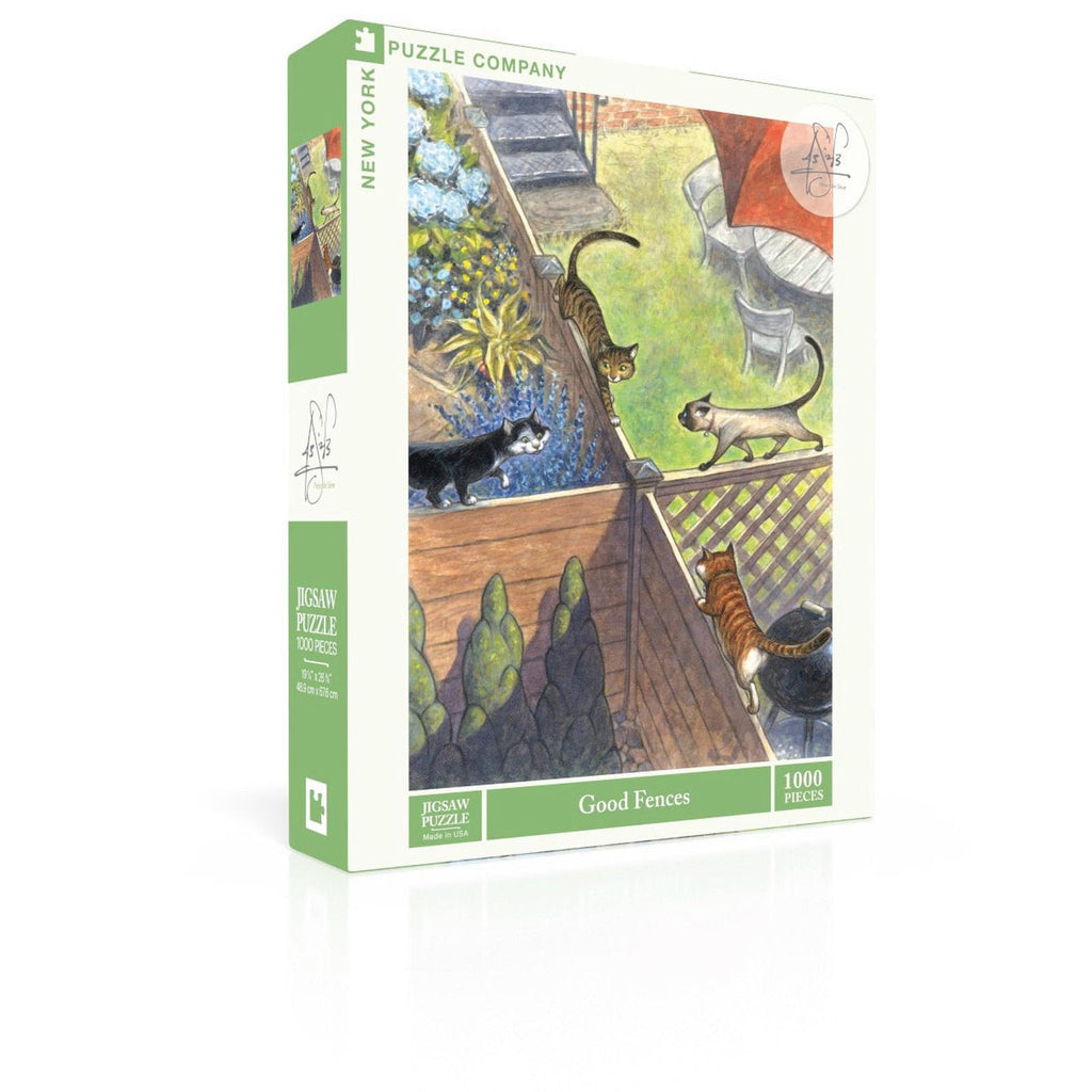 New York Good Fences 1000 Piece Jigsaw Puzzle