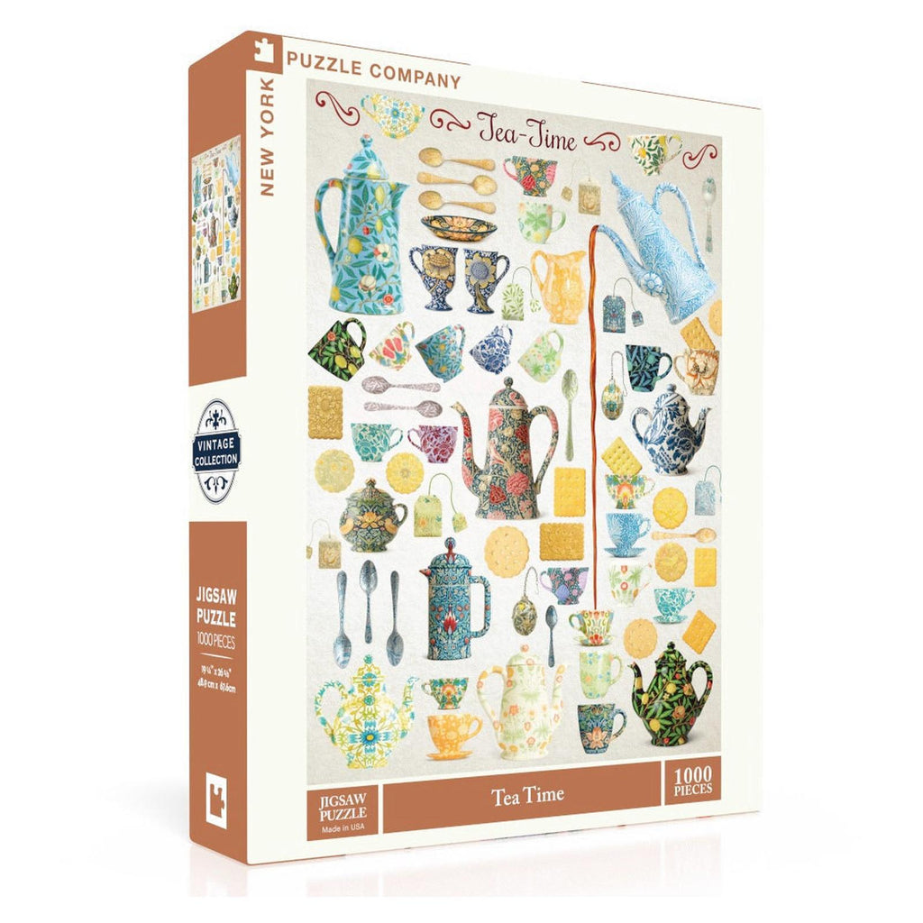 New York Tea Time 1000 Piece Jigsaw Puzzle - Radar Toys