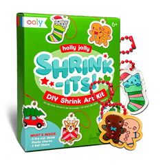 Ooly Holly Jolly Shrink-its DIY Shrink Art Kit - Radar Toys