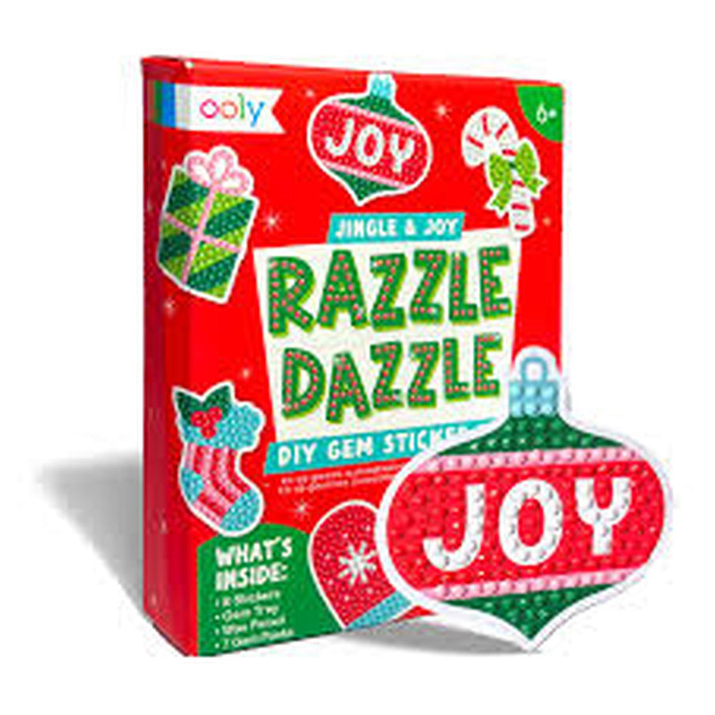 Ooly Razzle Dazzle Jingle And Joy Gem And Sticker Kit