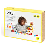Oppi Piks Small 24 Piece Building And Balance Kit - Radar Toys