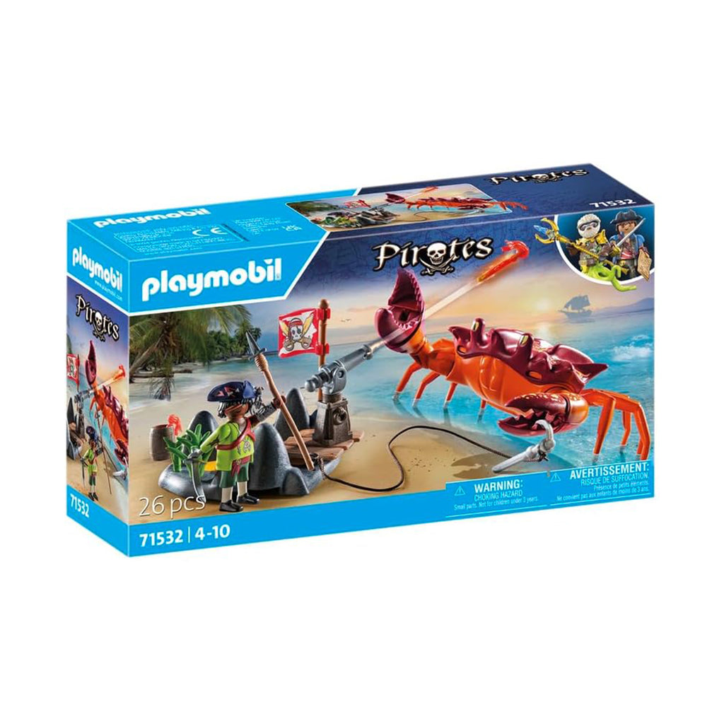 Playmobil Pirates Battle With The Giant Crab Building Set 71532