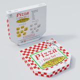 Q-Workshop Pizza Pepperoni 7 Piece Dice Set - Radar Toys