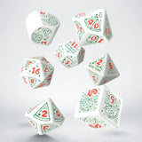 Q-Workshop Pizza Pepperoni 7 Piece Dice Set - Radar Toys