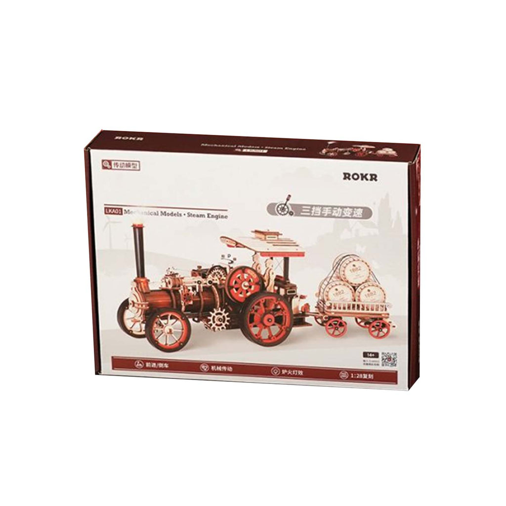 ROKR Mechanical Models Steam Engine Building Set