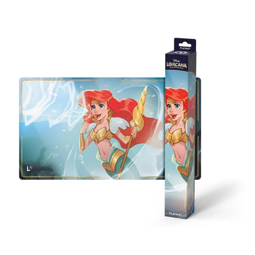 Ravensburger Disney Lorcana Ariel Sonic Warrior Playmat