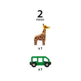 Ravensburger Brio Giraffe And Wagon Set - Radar Toys