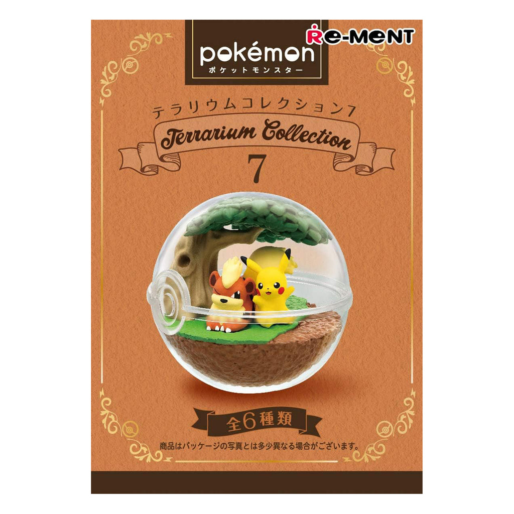 Re-Ment Pokemon Vol 7 Terrarium Collection Single Blind Box Figure