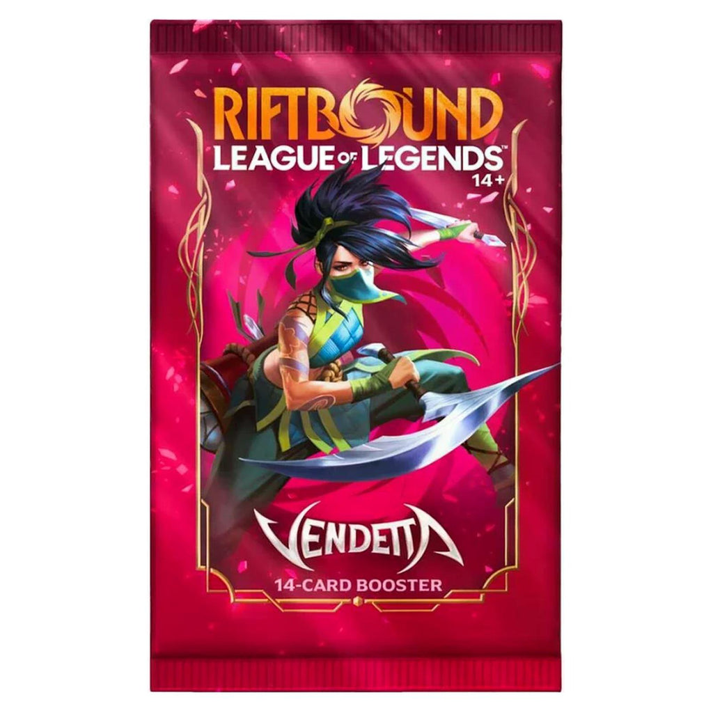 Riftbound League Of Legends Vendetta Booster Pack