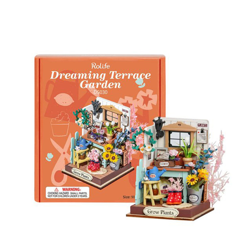 Robotime Rolife DIY House Dreaming Terrace Garden Building Set