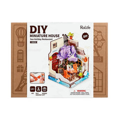 Robotime Rolife DIY Sea Holiday Restaurant Building Set - Radar Toys