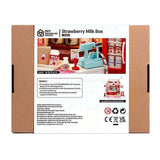 Rolife Miniature House Strawberry Milk Box Building Set - Radar Toys