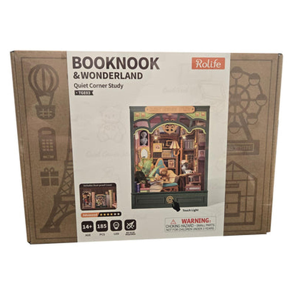 Rolife Quiet Corner Study Book Nook Set