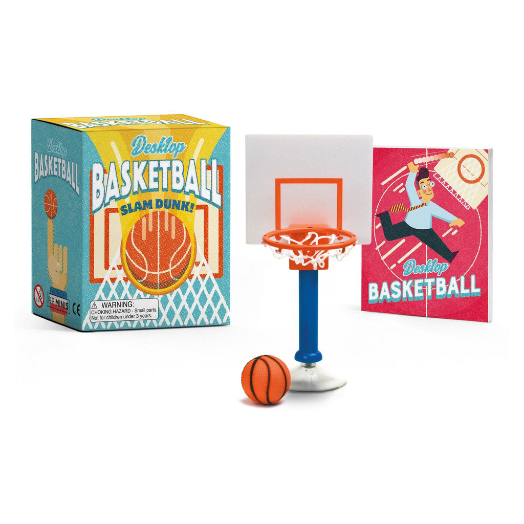 Running Press Mini Desktop Basketball Set