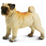 Safari Ltd Pug Dog Animal Figure - Radar Toys