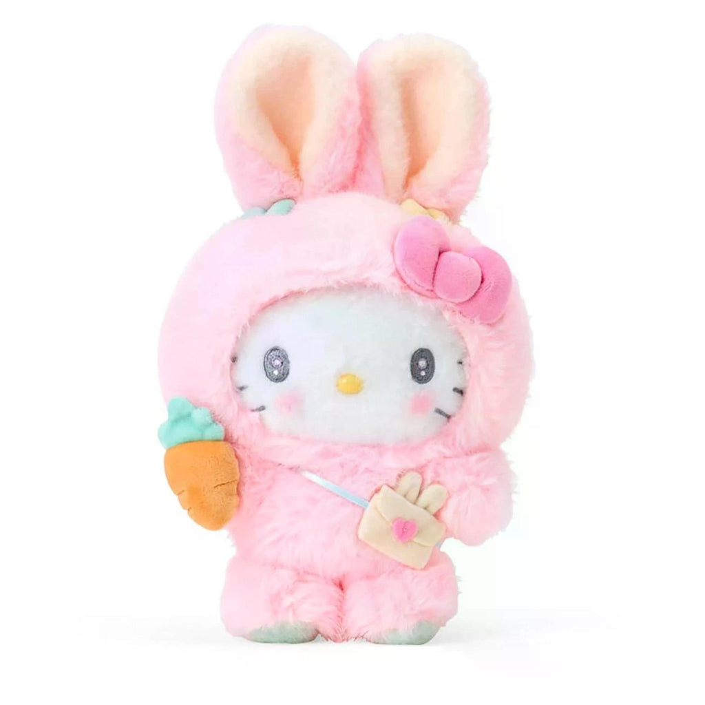 Sanrio Hello Kitty Plush Toy Fluffy Eared Rabbit Club 10 Inch Plush Figure