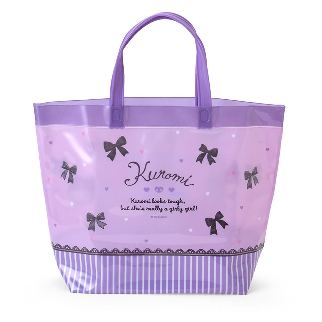 Sanrio Kuromi Looks Tough Transparent Vinyl Pool Bag