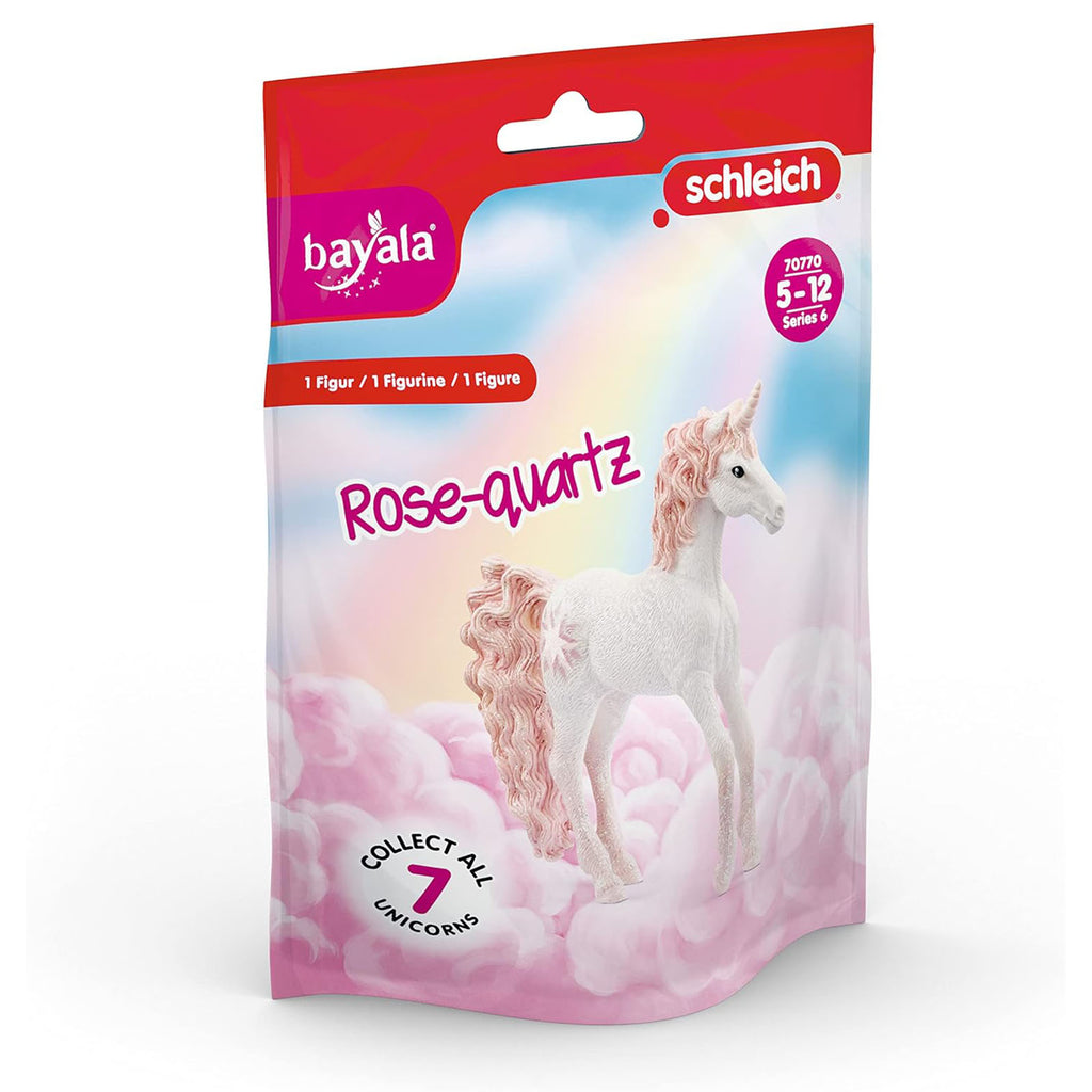 Schleich Bayala Series 6 Rose Quartz Unicorn Figure - Radar Toys