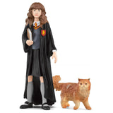 Schleich Harry Potter Hermione And Crookshanks Figure - Radar Toys