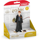 Schleich Harry Potter Ron And Scabbers 4 Inch Figure Set - Radar Toys