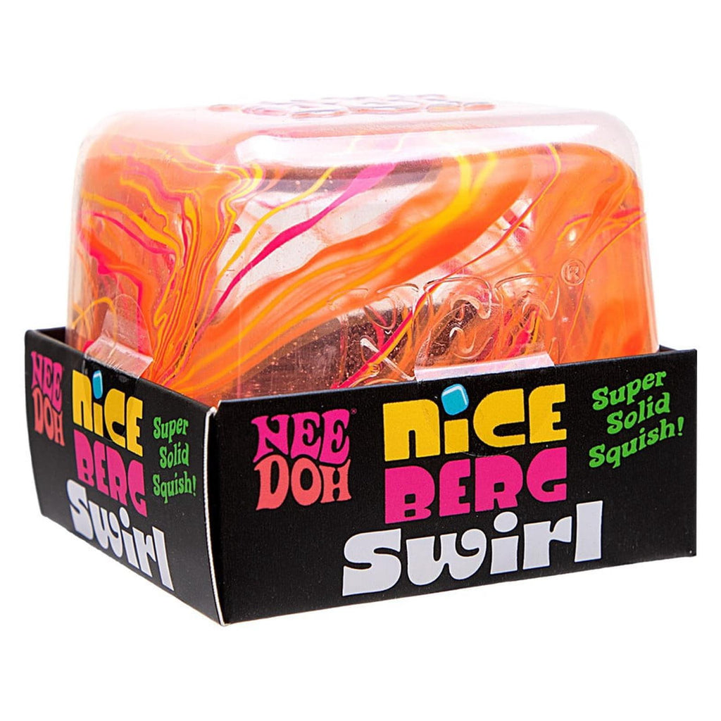 Schylling Nee Doh Nice Berg Swirl Squish Cube - Radar Toys
