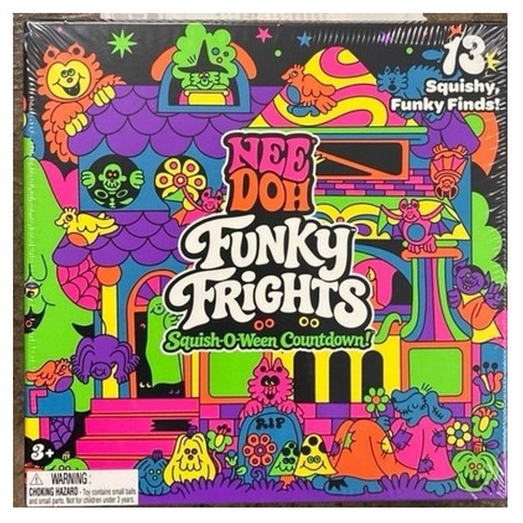 Schylling Needoh Funky Frights Squish-O-Ween Countdown Set