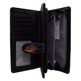 Shagwear Autumn Nature Black Large Zipper Wallet - Radar Toys