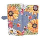 Shagwear Sunflower Slate Grey Large Wallet - Radar Toys