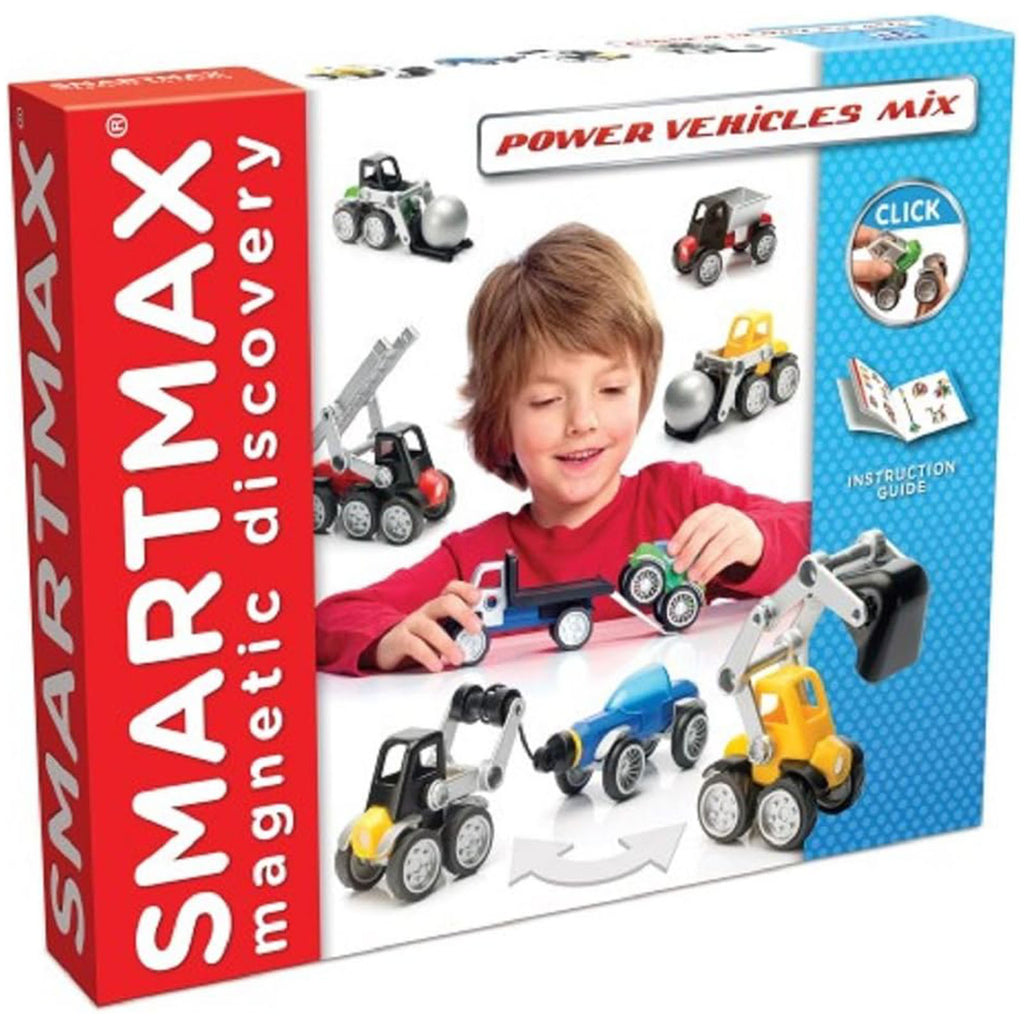 SmartMax Power Vehicles 25 Piece Building Set - Radar Toys