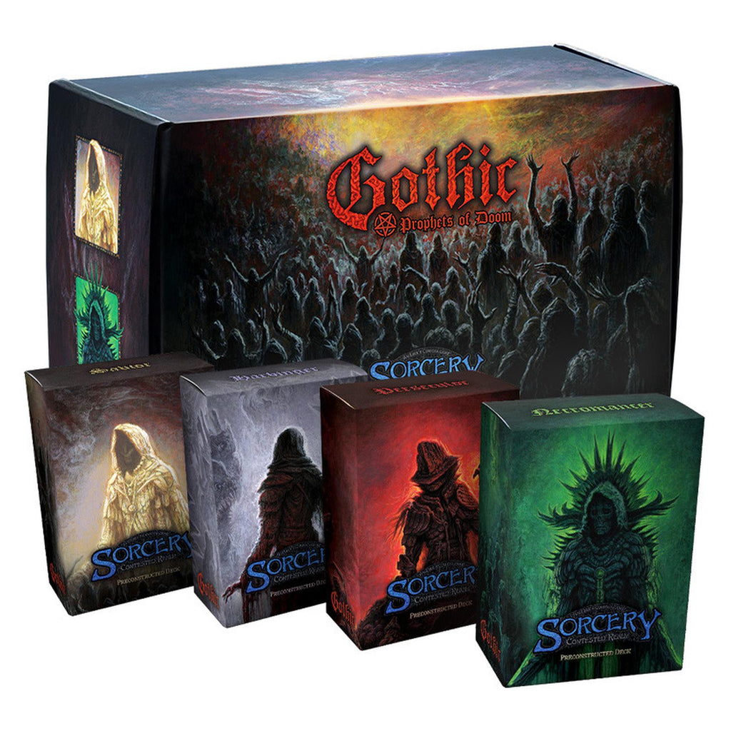 Sorcery Contested Realm Gothic The Prophets Of Doom Preconstructed Box Set