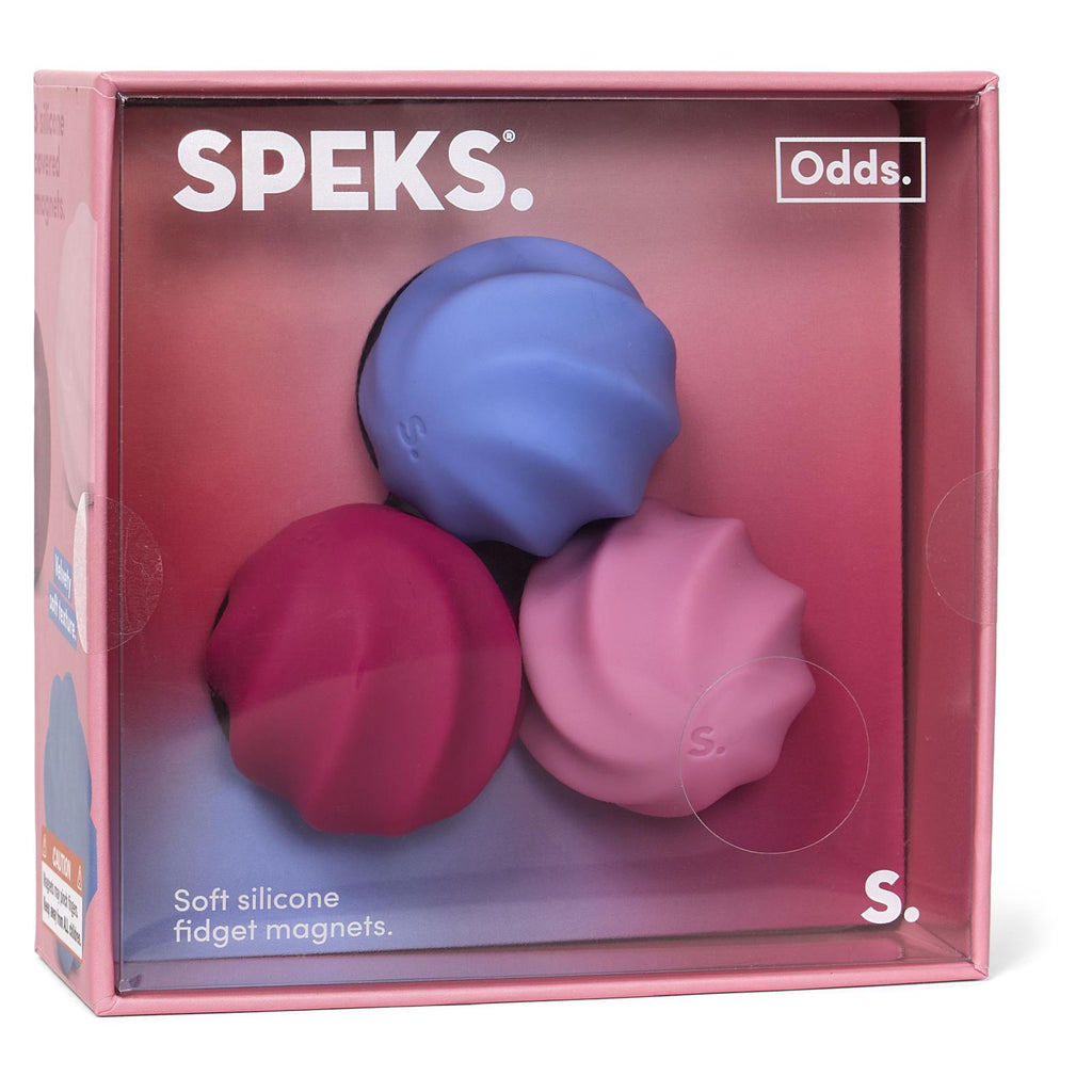 Speks Odds Vivid Swirls Silicone Fidget Magnets
