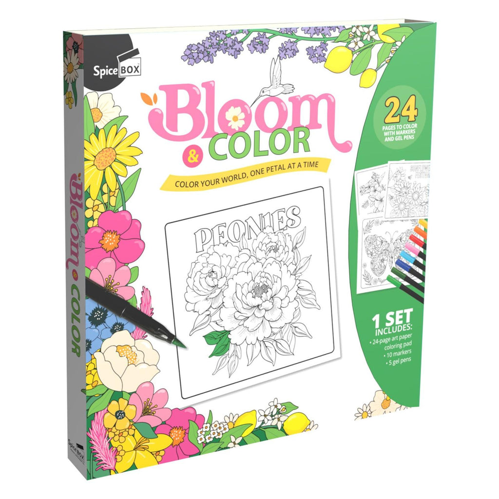 Spice Box Bloom Color Coloring Set