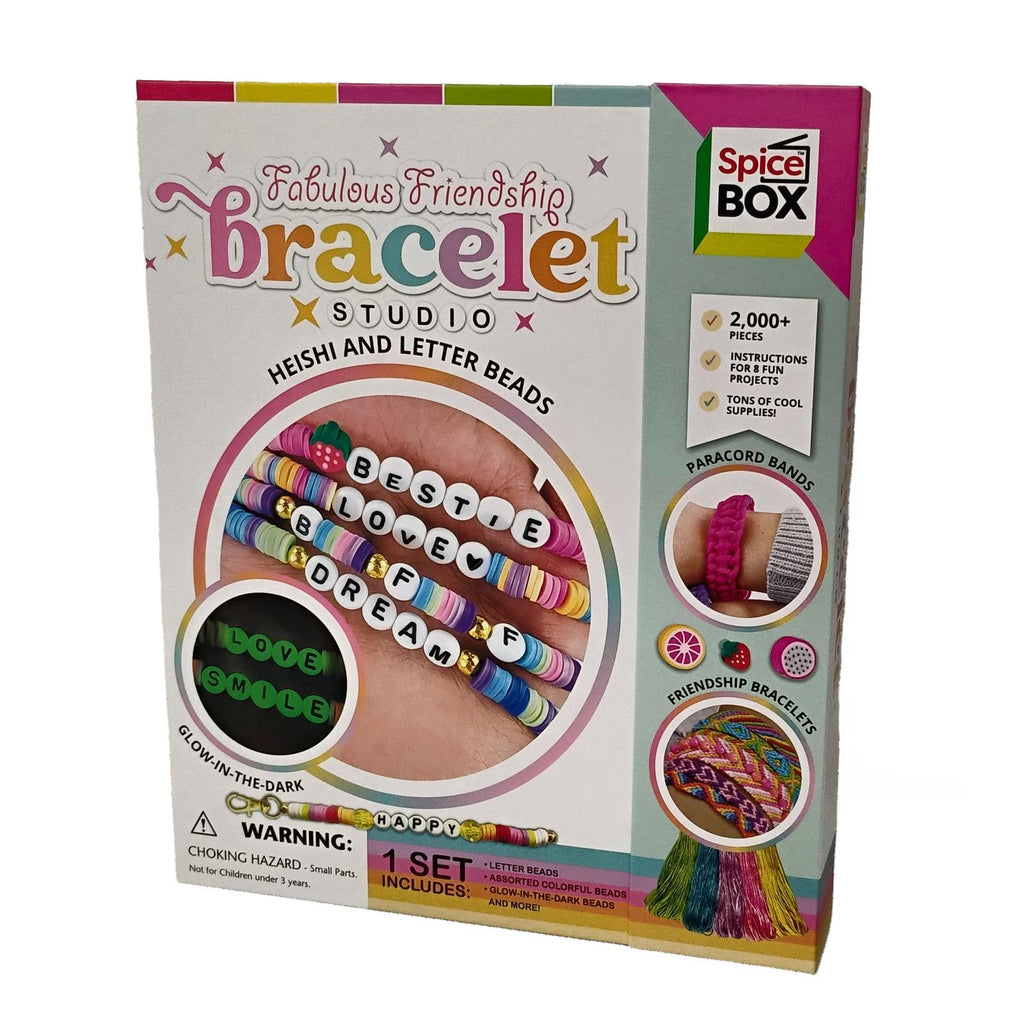 Spice Box Fabulous Friendship Bracelet Studio Craft Set