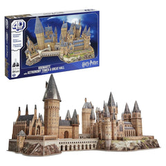 Spin Master 4D Build Harry Potter Hogwarts Castle 3D Puzzle Model Kit - Radar Toys
