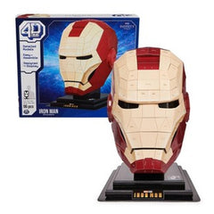 Spin Master 4D Build Marvel Infinity Saga Iron Man Helmet 3D Puzzle Model Kit - Radar Toys
