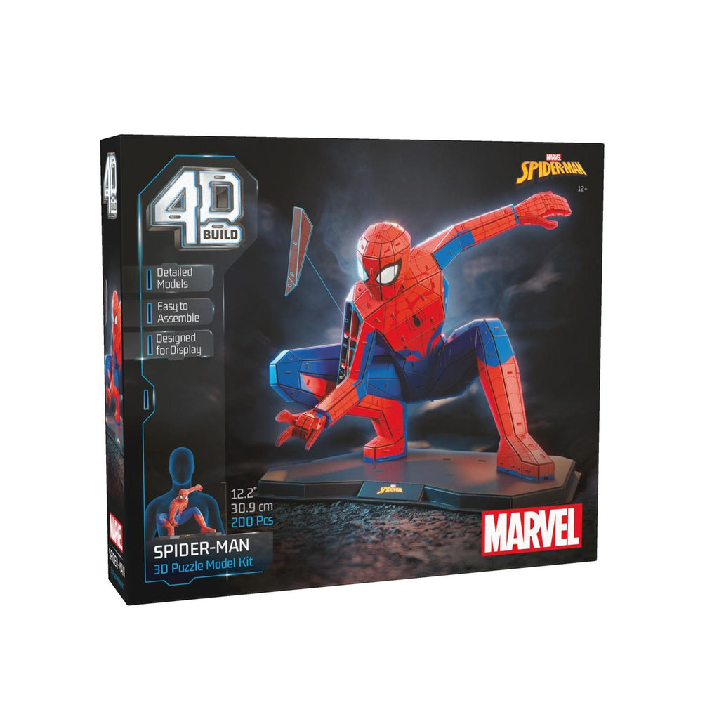 Spin Master 4D Build Marvel Spider-Man 3D Puzzle Model Kit