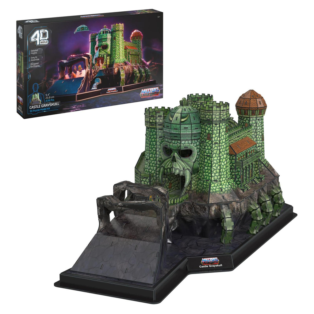 Spin Master 4D Build Masters Of The Universe Castle Grayskull 3D Puzzle Model Kit