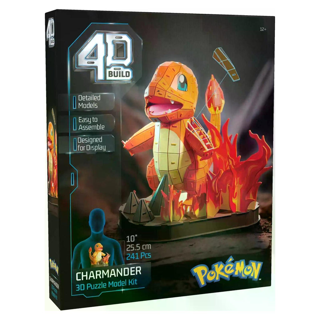 Spin Master 4D Build Pokemon Charmander 3D Puzzle Model Kit