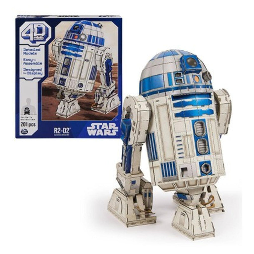 Spin Master 4D Build Star Wars R2-D2 3D Puzzle Model Kit