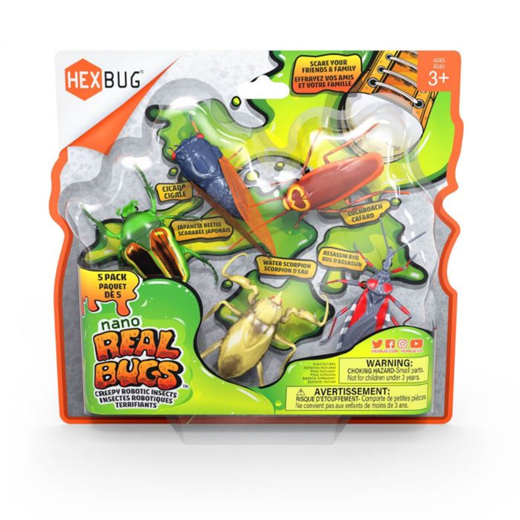 Spin Master HEXBUG 5 Nano Real Bugs - Radar Toys