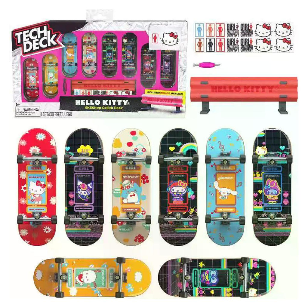 Spin Master Tech Deck Hello Kitty SK8Shop Collab Pack