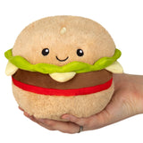 Squishable Snugglemi Snackers Hamburger 5 Inch Plush Figure - Radar Toys