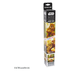 Star Wars Unlimited Wicket And Ewok Archers Double Sided Game Mat