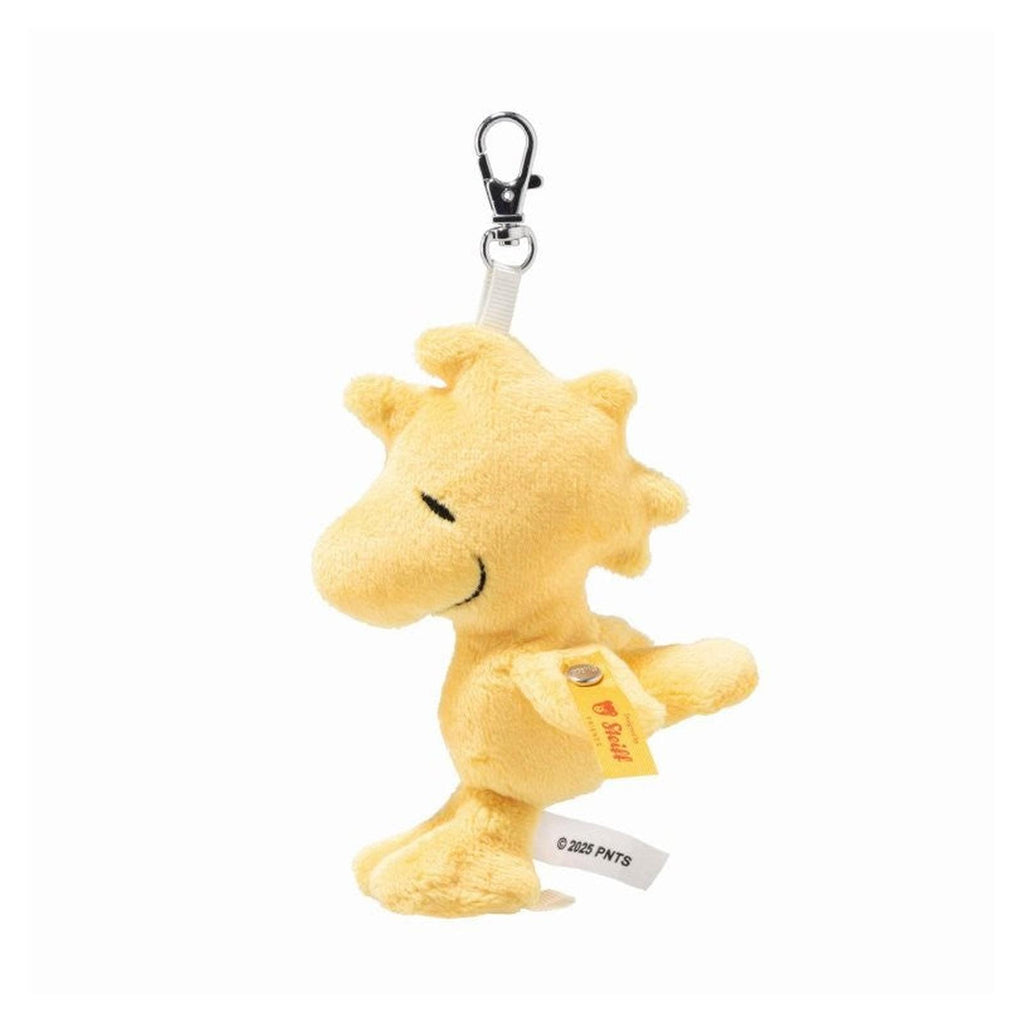 Steiff Snoopy Woodstock Yellow 4 Inch Plush Keychain