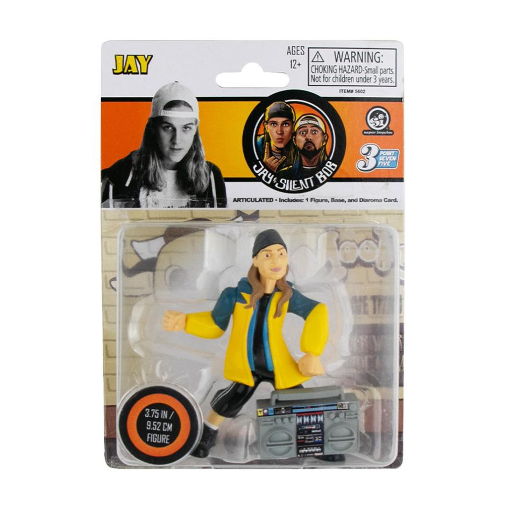 Super Impulse Jay And Silent Bob Jay 3.75 Inch Action Figure - Radar Toys