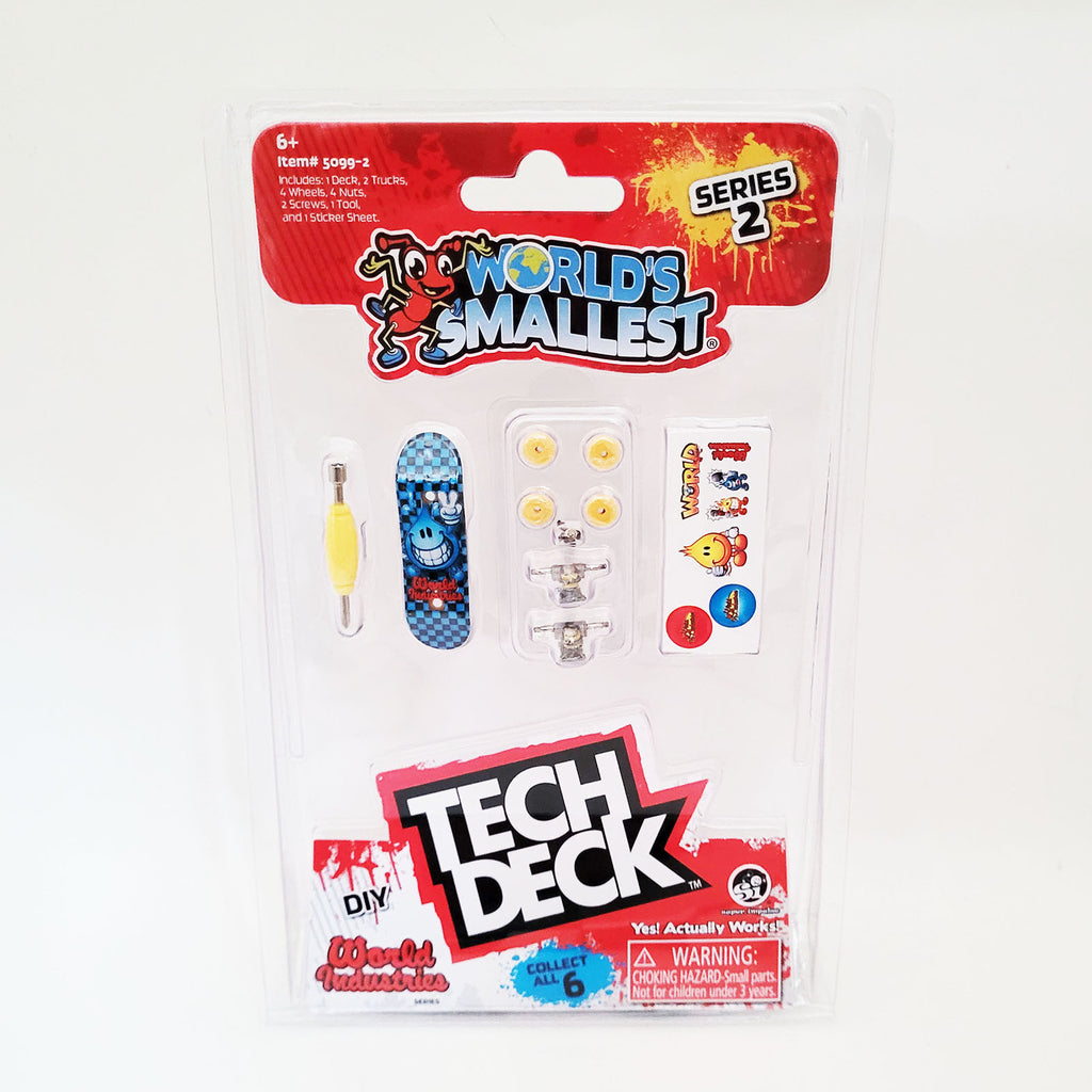 Super Impulse World's Smallest Series 2 Blue Thumbs Up Tech Deck - Radar Toys