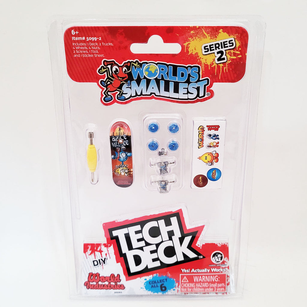 Super Impulse World's Smallest Series 2 Bruce Will Lee Tech Deck - Radar Toys