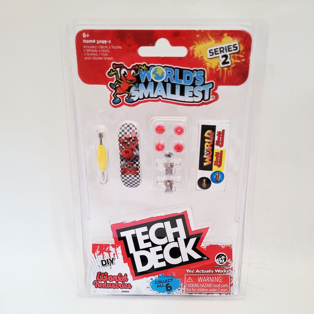Super Impulse World's Smallest Series 2 Red Devil Tech Deck - Radar Toys