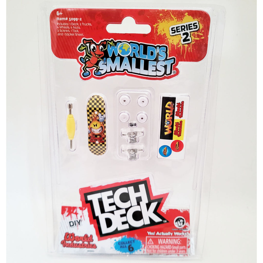 Super Impulse World's Smallest Series 2 Yellow Rock On Tech Deck - Radar Toys