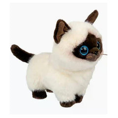 TY Beanie Babies Kalia Cat Brown 6 Inch Plush - Radar Toys